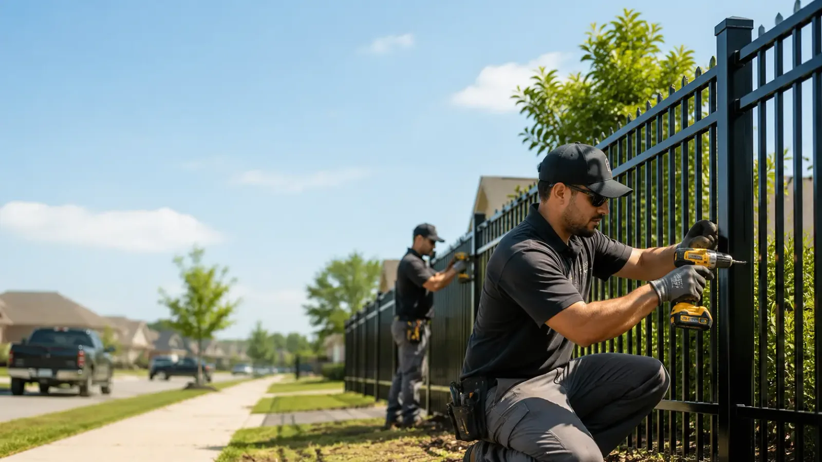Metal Fence Installation in Rex, NC